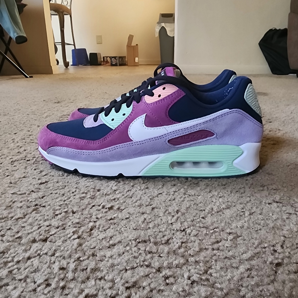 Nike air max 90 NRG light Bordeaux army navy